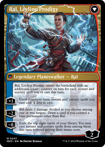 Ral, Monsoon Mage // Ral, Leyline Prodigy [Modern Horizons 3] - 0