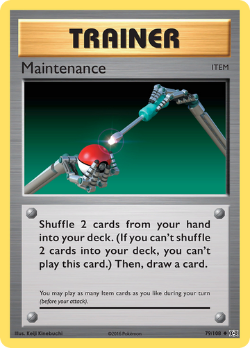 Mantenimiento (79/108) [XY: Evoluciones] 