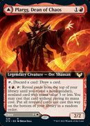 Plargg, Dean of Chaos // Augusta, Dean of Order (Extended Art) [Strixhaven: School of Mages]-1