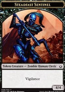 Steadfast Sentinel // Zombie Double-Sided Token [Hour of Devastation Tokens]-1