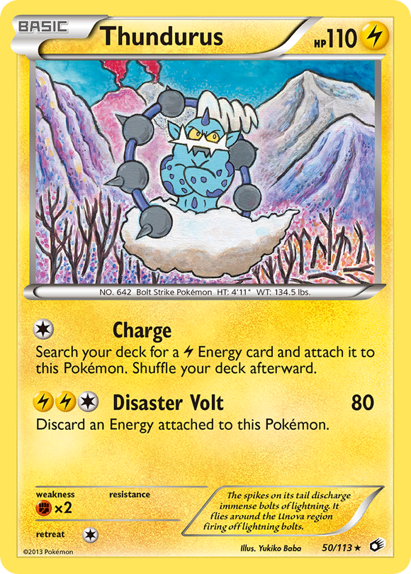 Thundurus (50/113) [Blanco y negro: tesoros legendarios] 