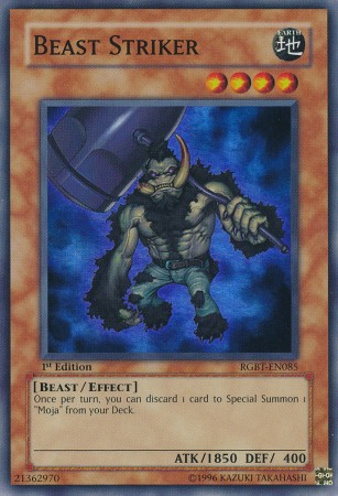 Beast Striker [RGBT-EN085] Súper raro 