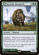 Kazandu Mammoth // Kazandu Valley [Zendikar Rising]-1