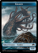 Eldrazi Spawn // Kraken Double-Sided Token [Modern Horizons 3 Tokens]-2