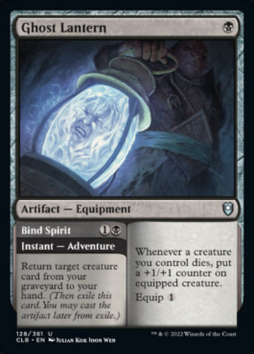 Linterna fantasma // Espíritu de unión [Commander Legends: Battle for Baldur's Gate] 