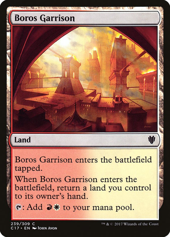 Guarnición de Boros [Comandante 2017] 