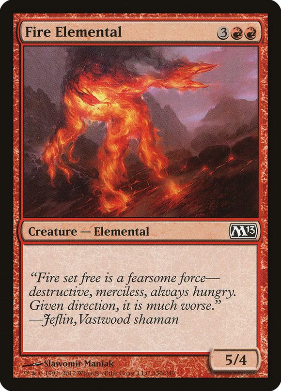 Elemental de fuego [Magic 2013] 