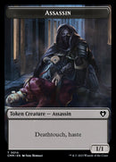 Treasure // Assassin Double-Sided Token [Commander Masters Tokens]-2