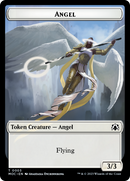 Angel (3) // Demon Double-Sided Token [March of the Machine Commander Tokens]-1