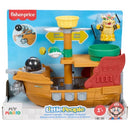 Fisher-Price Little People My Mario Bowser’s Airship & Figure Set Toddler Toy-4