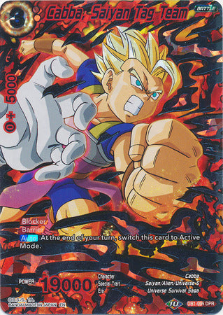 Cabba, equipo de combate Saiyan (DB1-095) [Dragon Brawl] 