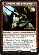 Chandra, Fire of Kaladesh // Chandra, Roaring Flame [Magic Origins Prerelease Promos]-1