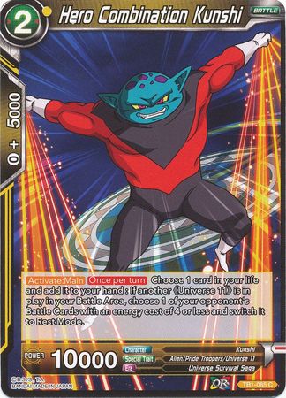 Combinación de héroes Kunshi (TB1-085) [El torneo del poder] 