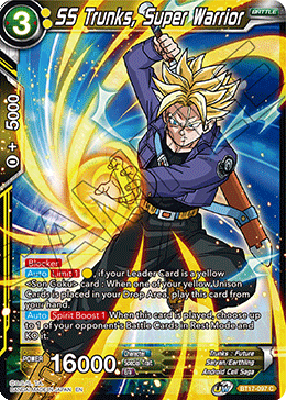 SS Trunks, Súper guerrero (BT17-097) [Ultimate Squad] 