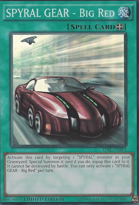 EQUIPO SPYRAL - Big Red [TDIL-ENSE4] Super raro 