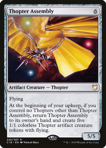 Ensamblaje del Tóptero [Commander 2018] 