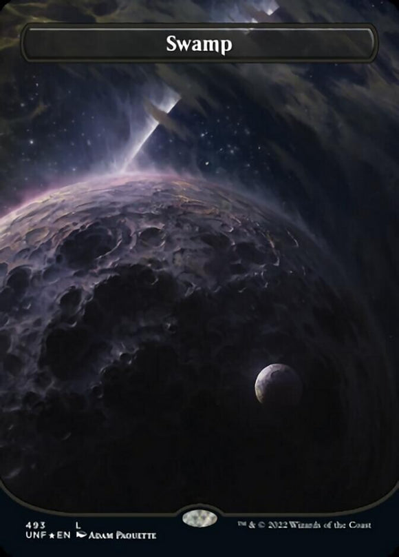Pantano (493) (Tierra espacial orbital) (Galaxy Foil) [Unfinity] 