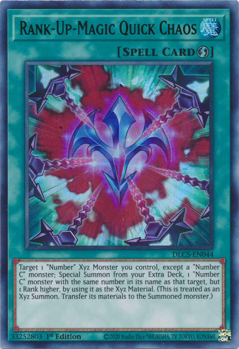 Magia de subida de rango Caos rápido (verde) [DLCS-EN044] Ultra raro 