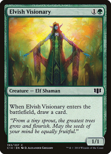 El visionario élfico [Commander 2014] 