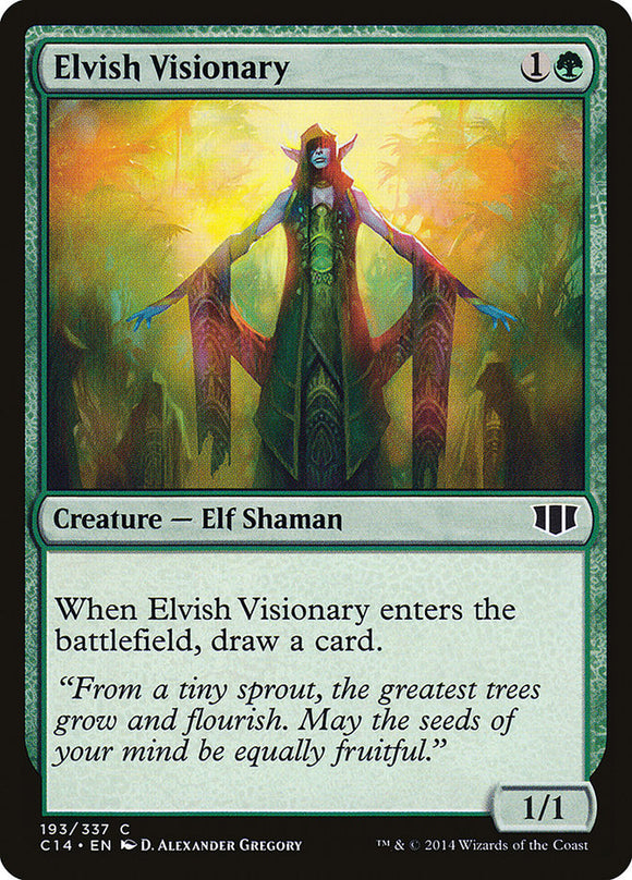 El visionario élfico [Commander 2014] 