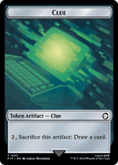 Copy // Clue Double-Sided Token [Fallout Tokens]-1