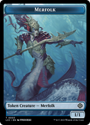 Beast // Merfolk (0003) Double-Sided Token [The Lost Caverns of Ixalan Commander Tokens]-2
