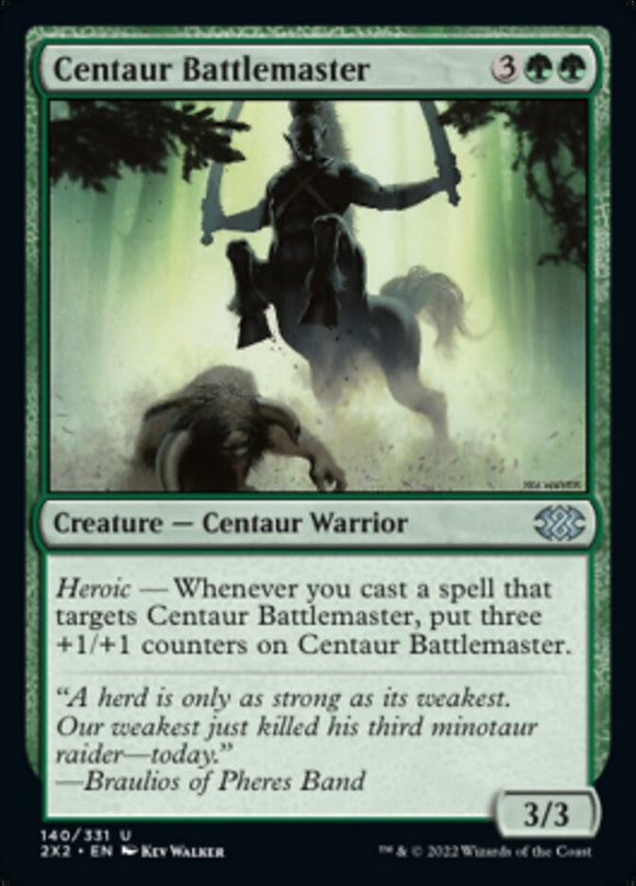 Maestro de batalla centauro [Double Masters 2022] 