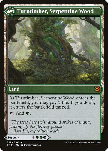 Turntimber Symbiosis // Turntimber, Serpentine Wood [Zendikar Rising] - 0