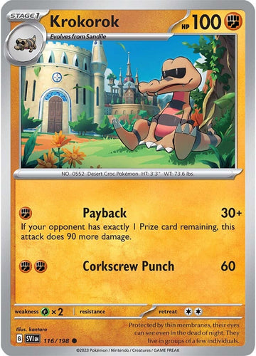 Krokorok (116/198) [Scarlet &amp; Violet: Set básico] 