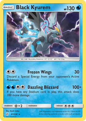 Kyurem Negro (61/236) [Sol y Luna: Eclipse Cósmico] 