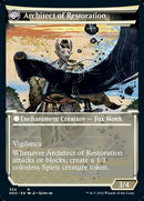 The Restoration of Eiganjo // Architect of Restoration (Showcase Soft Glow) [Kamigawa: Neon Dynasty]-2