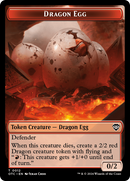 Dragon Egg // Dragon Double-Sided Token [Outlaws of Thunder Junction Commander Tokens]-1