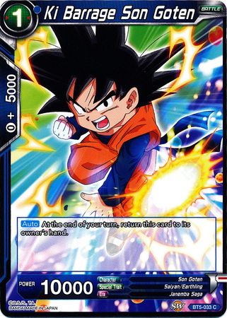 Barrage de Ki Son Goten (BT5-033) [Renacimiento milagroso] 