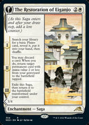 The Restoration of Eiganjo // Architect of Restoration (Showcase Soft Glow) [Kamigawa: Neon Dynasty]-1