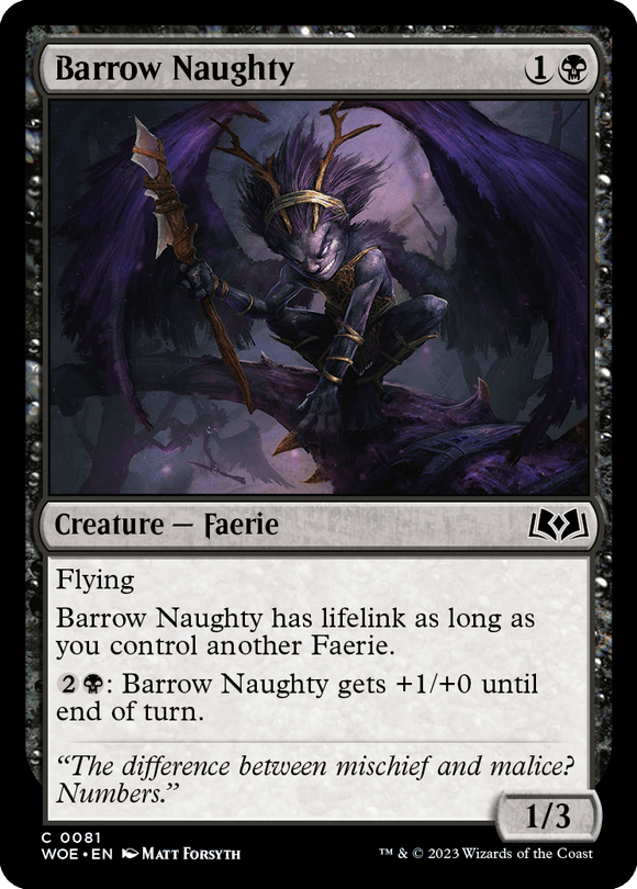 Túmulo travieso [Terrenos de Eldraine] 