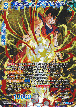 Son Goku, el héroe orgulloso (BT8-127) [Maquinaciones maliciosas] 