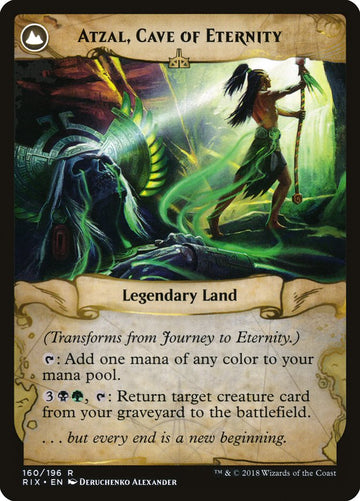 Journey to Eternity // Atzal, Cave of Eternity [Rivals of Ixalan] - 0