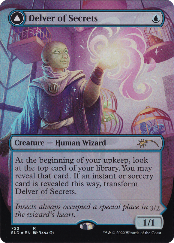 Delver of Secrets // Aberración Insectívora (Sin Fronteras) [Guarida Secreta: De Lo Lindo a Lo Bruto] 