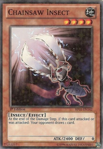 Insecto motosierra [BP01-EN142] Starfoil Raro 
