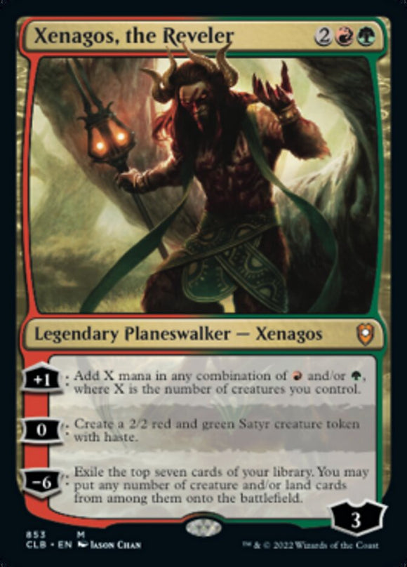 Xenagos, el Juerguista [Commander Legends: Battle for Baldur's Gate] 