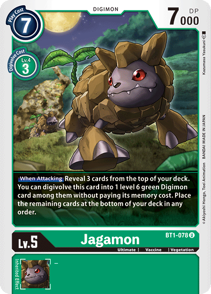 Jagamon [BT1-078] [Lanzamiento de la versión especial Booster 1.0] 