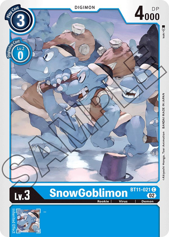 SnowGoblimon [BT11-021] [Fase dimensional] 