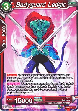 Guardaespaldas Ledgic (BT3-015) [Mundos cruzados] 