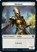 Saproling // Soldier Double-Sided Token [Starter Commander Decks]-2