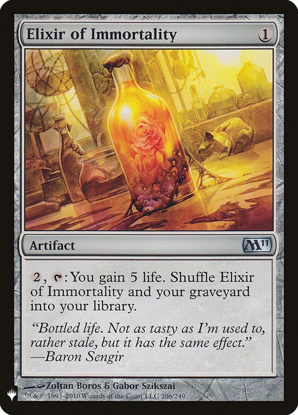 Elixir de la inmortalidad [Mystery Booster] 