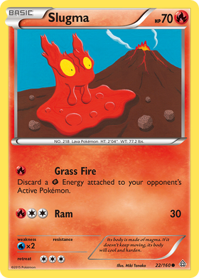 Slugma (22/160) [XY: Choque primigenio] 