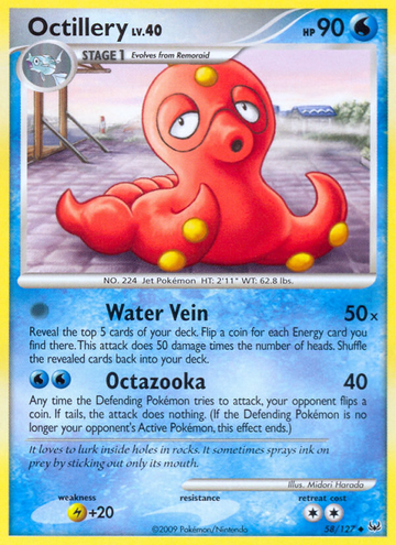 Octillery (58/127) [Platino: conjunto básico] 