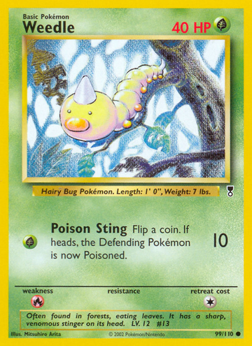 Weedle (99/110) [Colección legendaria] 