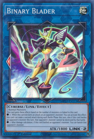 Blader binario [MP22-EN113] Súper raro 