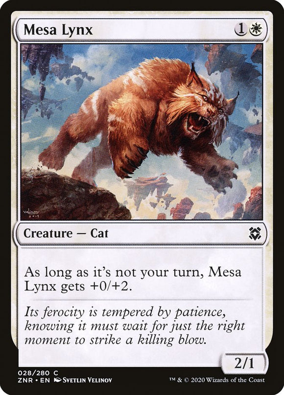 Lince de Mesa [Zendikar Rising] 